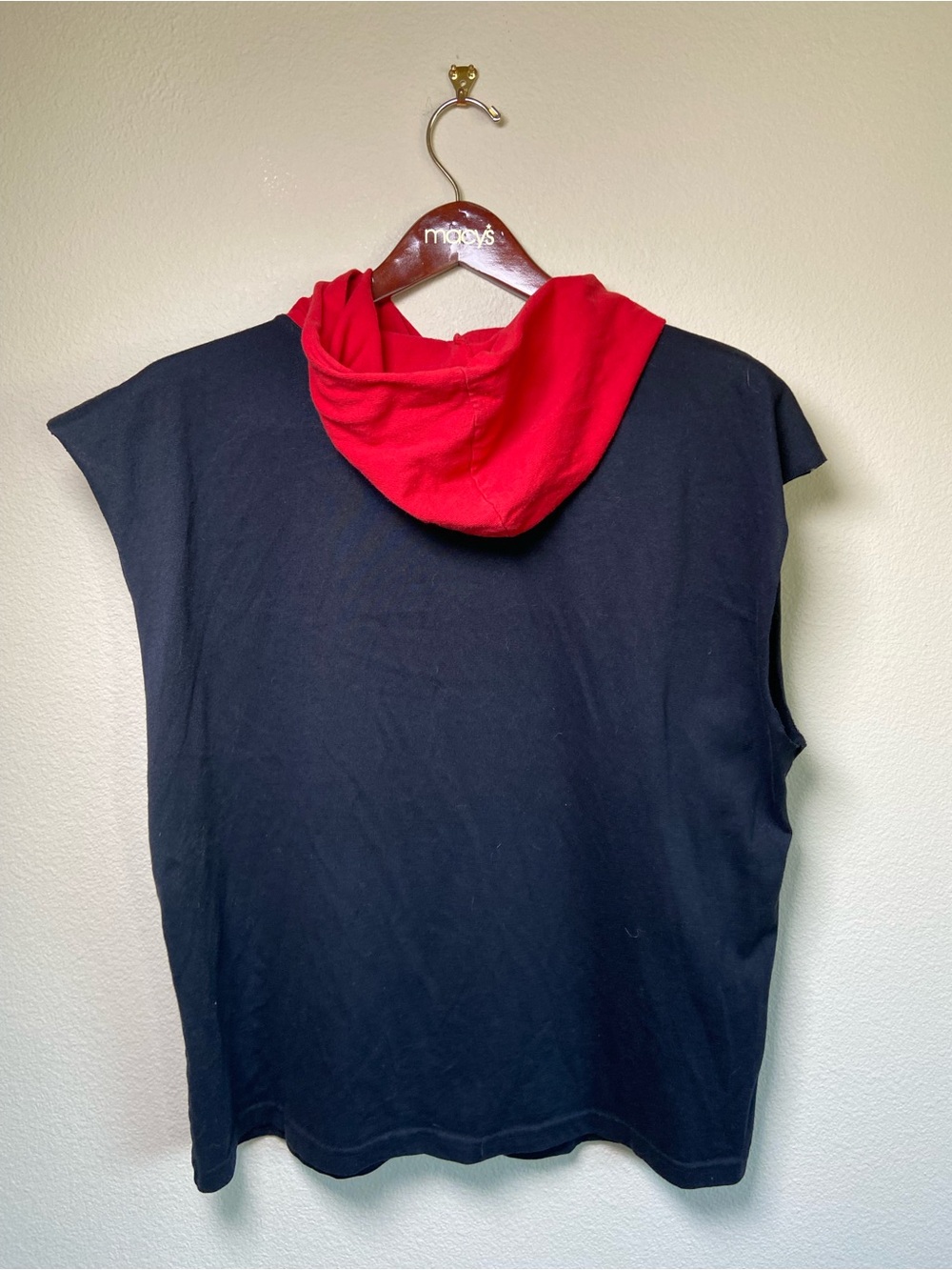 Vintage Portland Trail Blazers LOGO 7 Hooded Muscle Tee - Picture 6 of 8